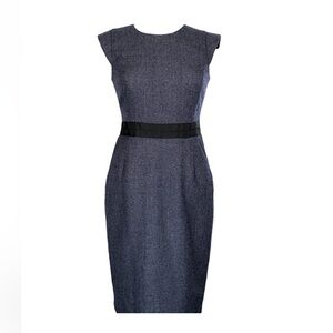 J. Crew tweed cap sleeve Dress